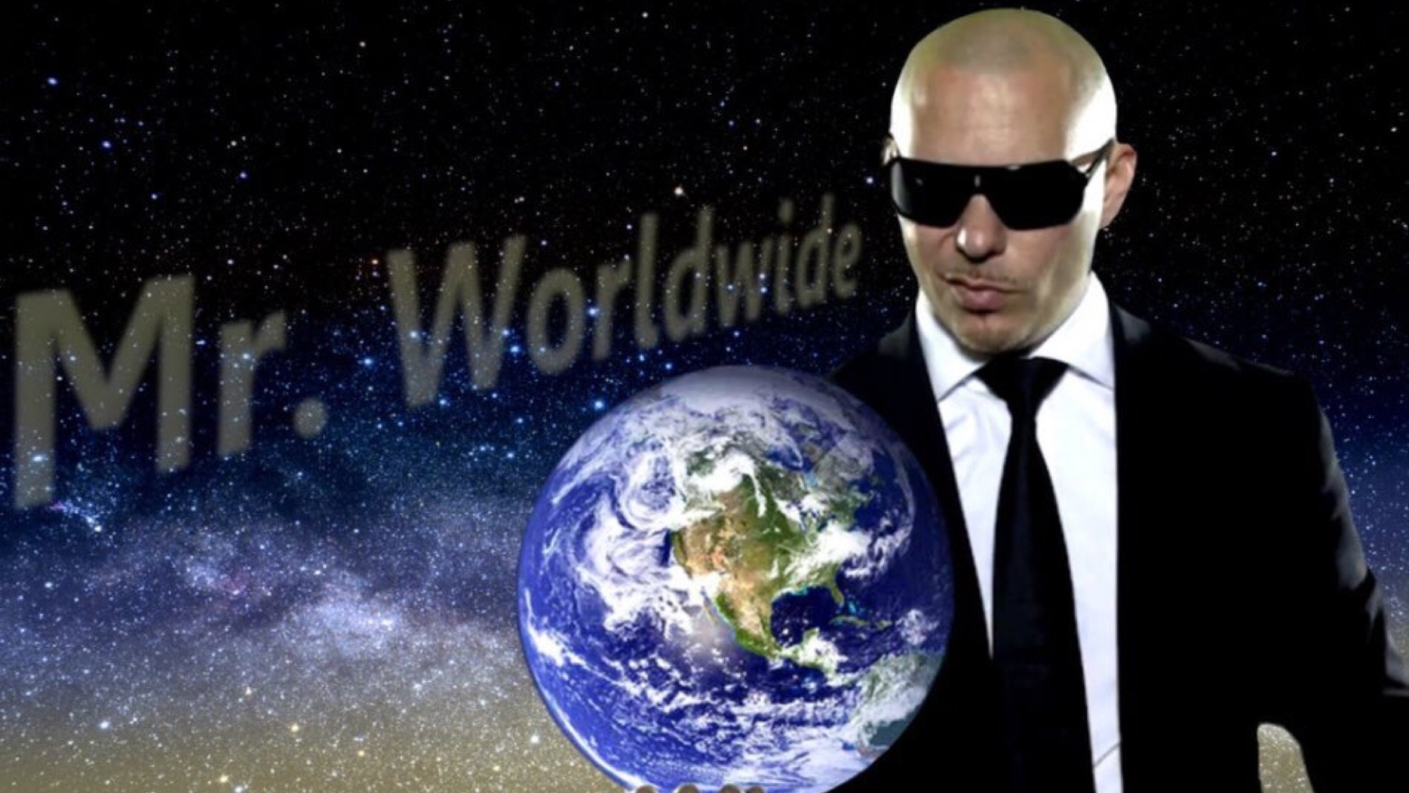 Mr. Worldwide Meme Template