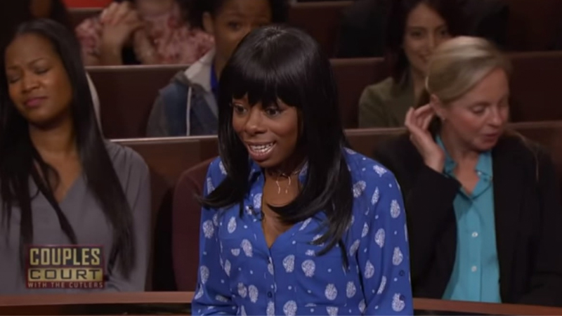 Ms. Jackson's Couples Court Stare Reaction