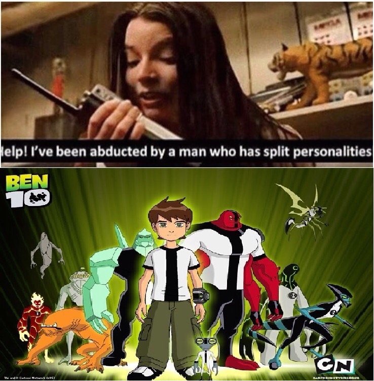 Multiple Personalities Captor Meme Template