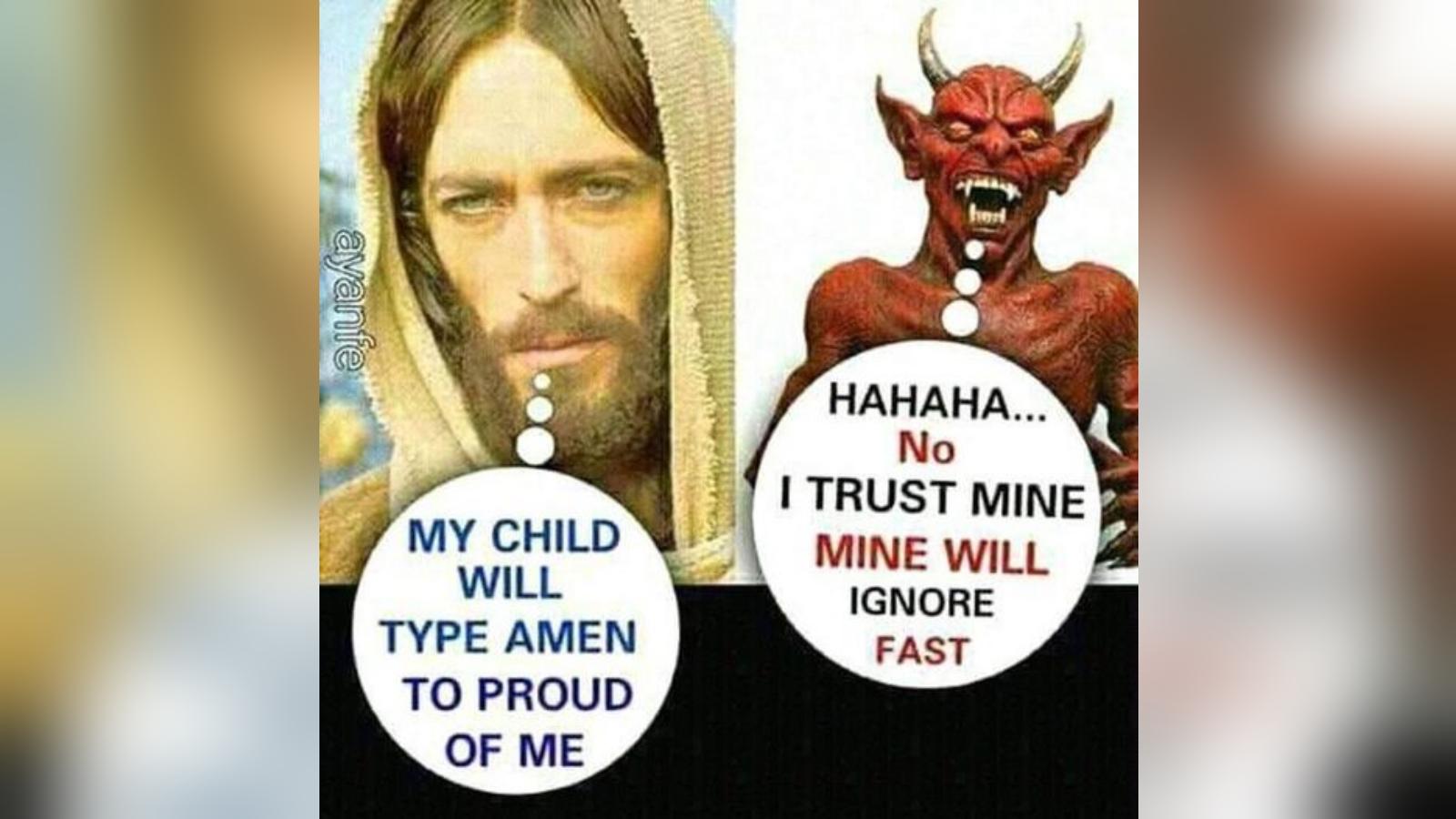 My Child Will X Meme Template