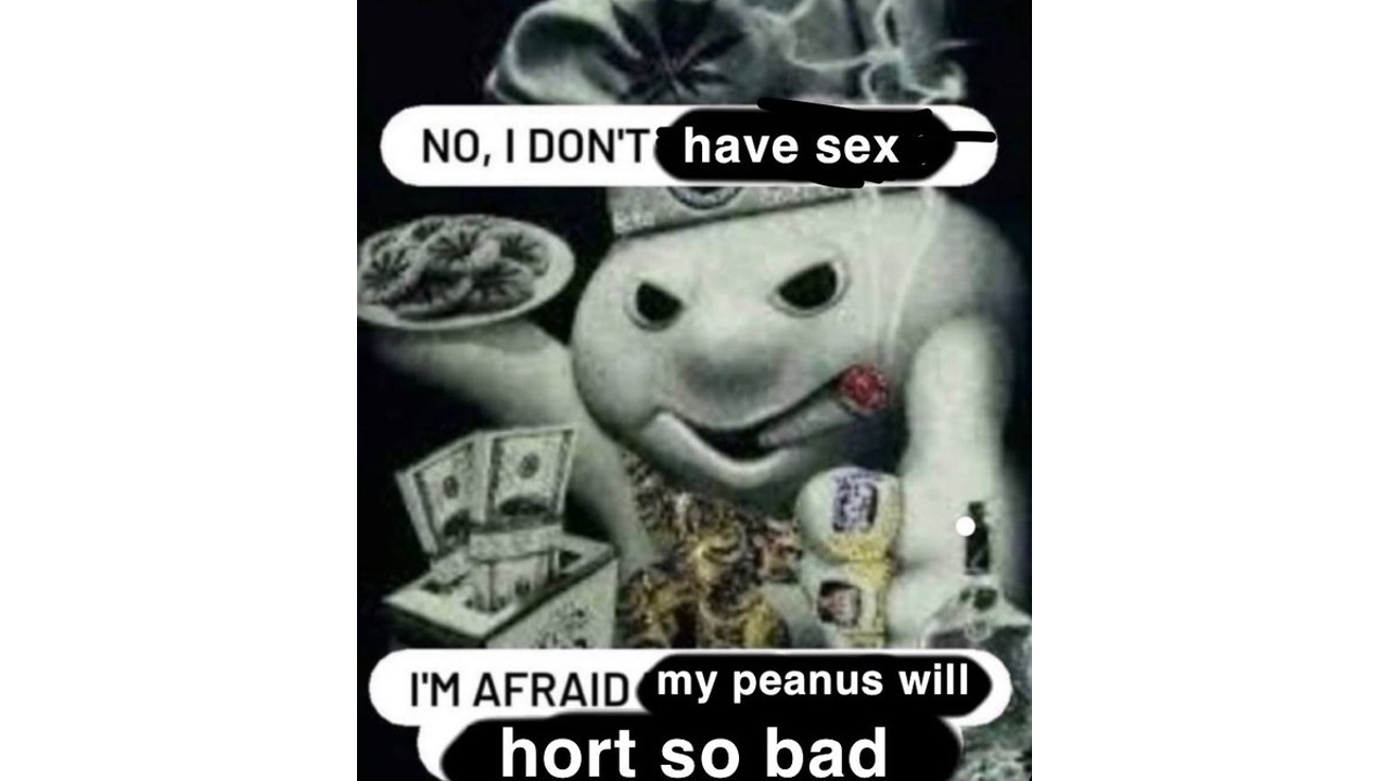 My Peanus Horts So Bad