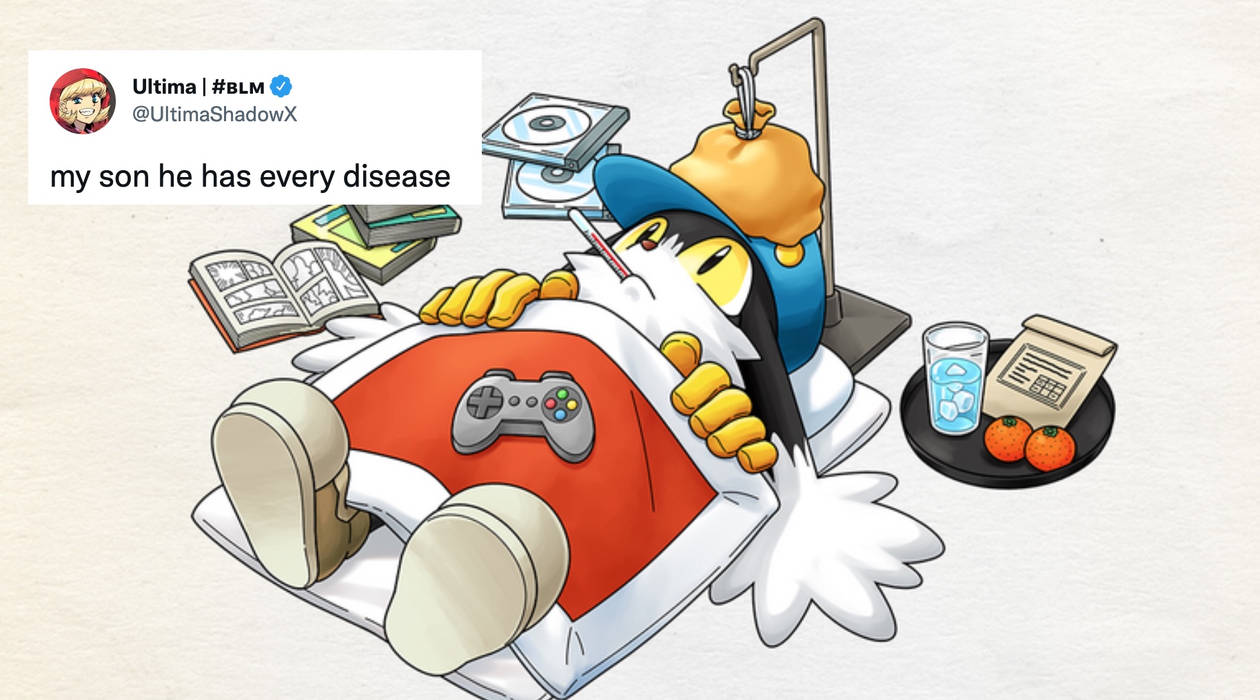 My Son He Has Every Disease Meme Template