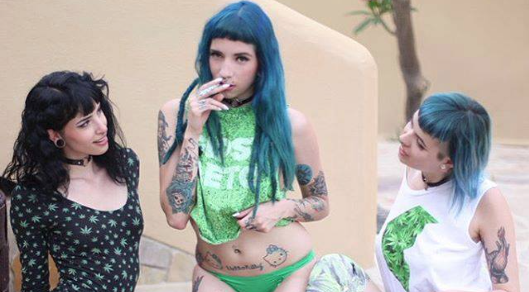 My Three Weed Smoking Girlfriends Meme Template