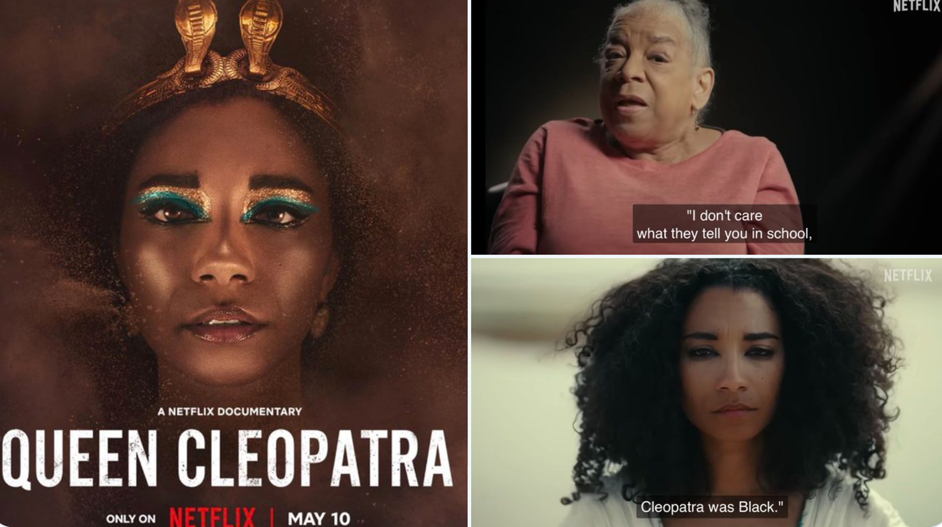 Netflix "Queen Cleopatra" Controversy Meme Template