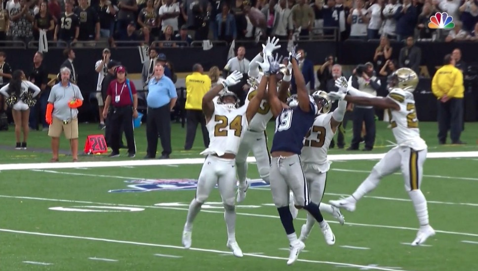 New Orleans Saints Defending Amari Cooper