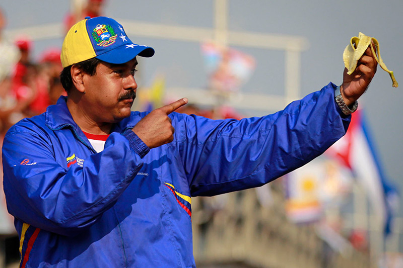 Nicolas Maduro Banana Meme Template