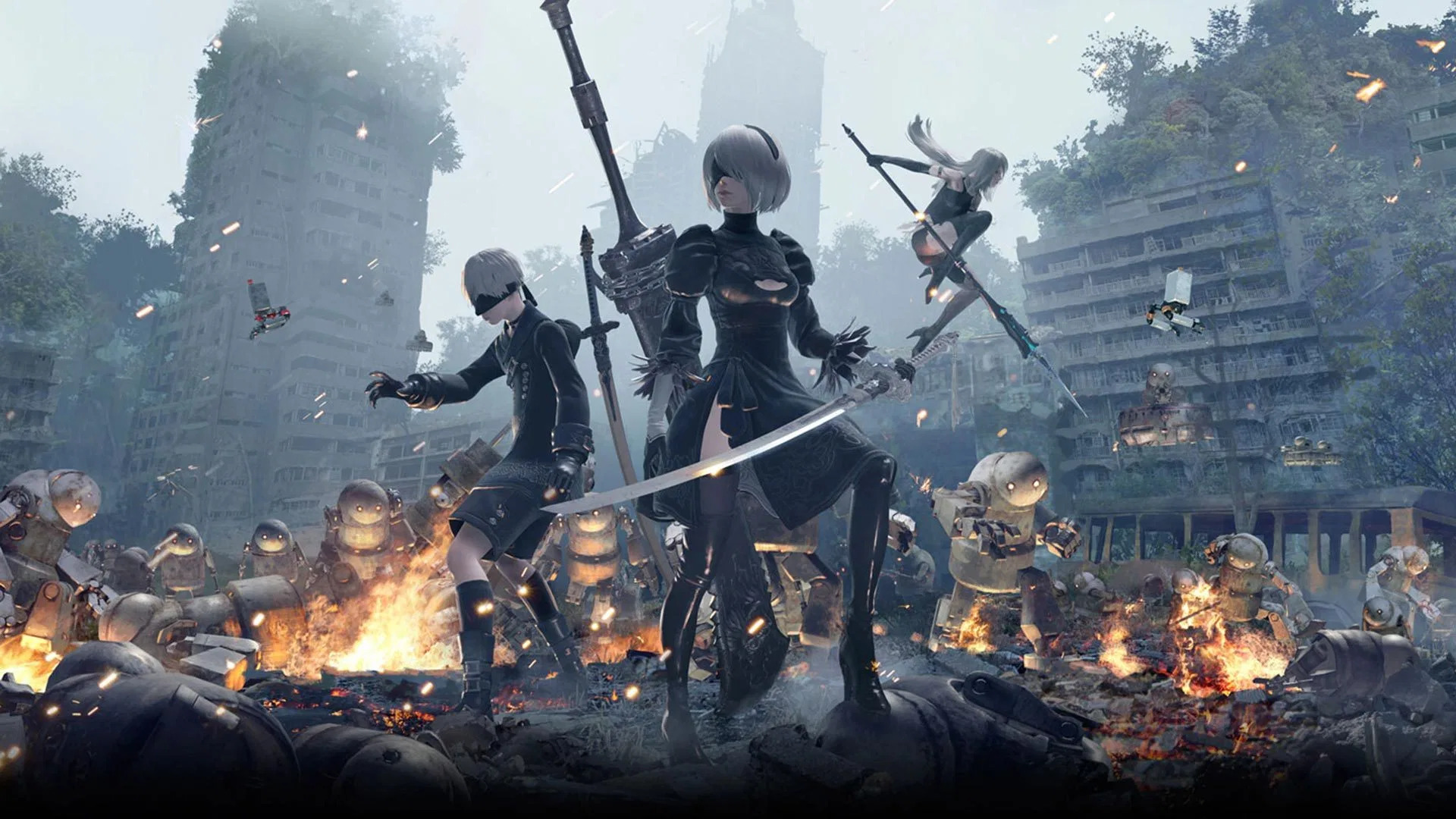 NieR: Automata Meme Template