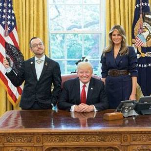 Nikos Giannopoulos' White House Portrait