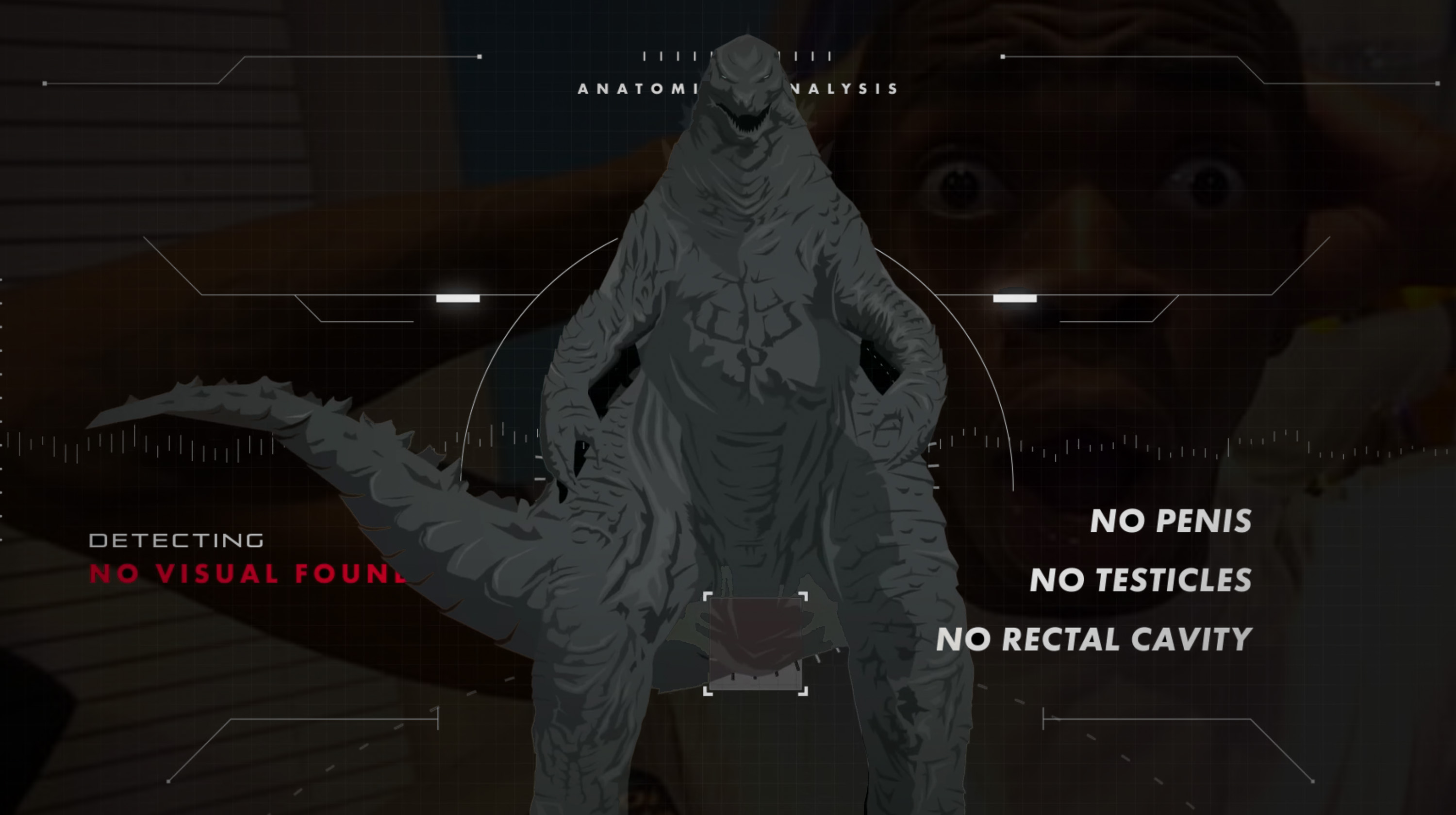 No Dick, No Balls and Probably No Butthole Since This Guy Feeds on Radiation