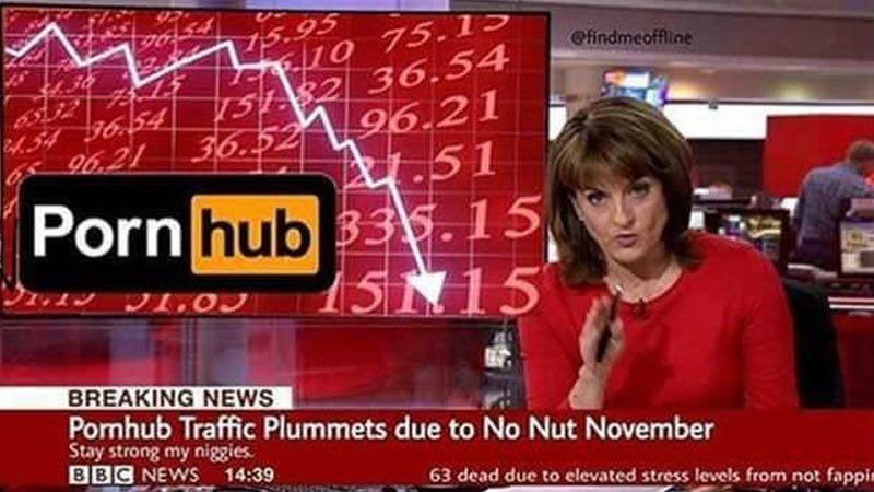 No Nut November / NNN Meme Template