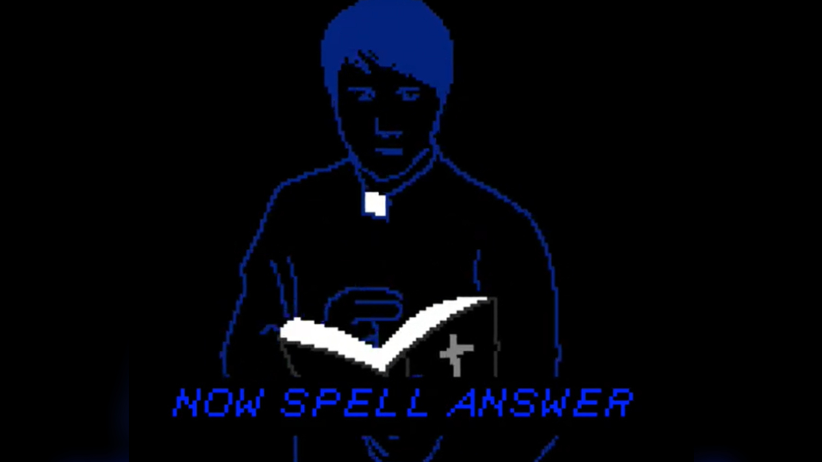 Now Spell Answer / "Heaven Says" Animation Meme Meme Template