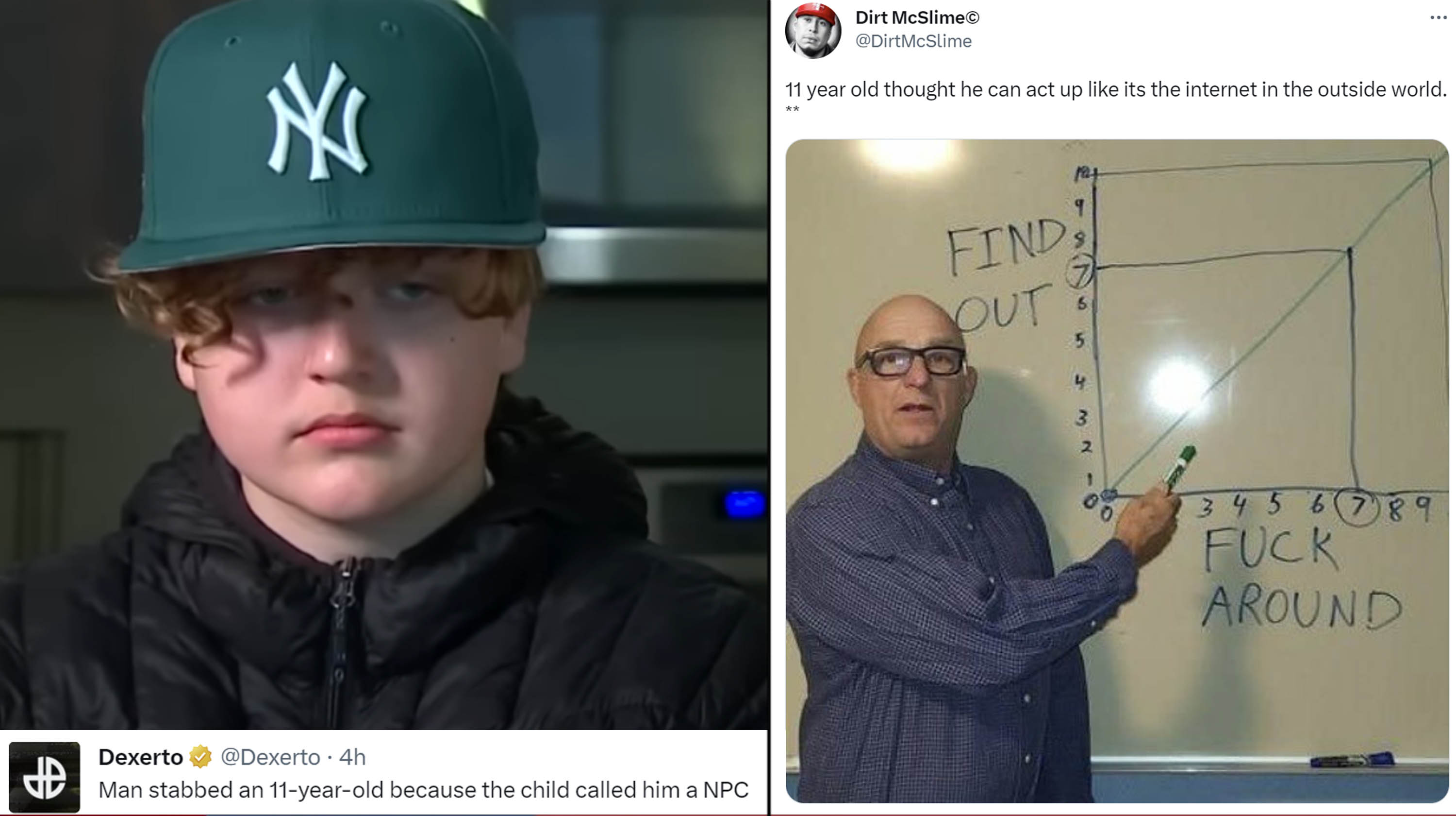 NPC Stabbing / Mill Creek Dollar Tree Assault Meme Template