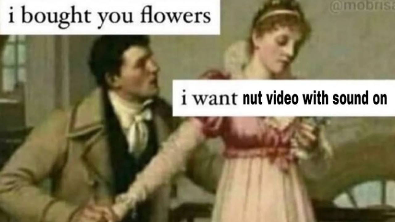 Nut Video With Sound On Meme Template