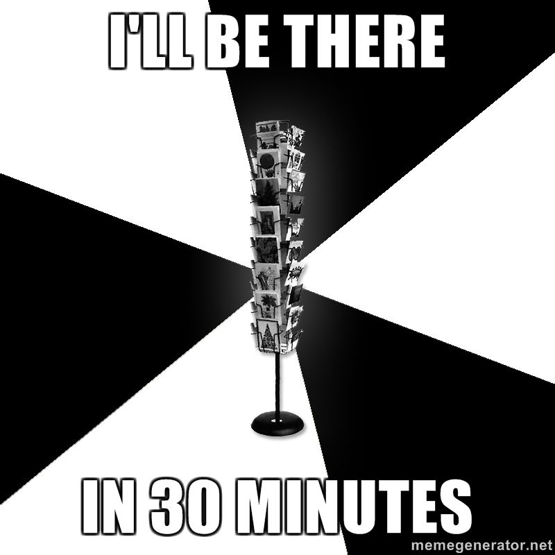 NYC Cardstand Earthcam Trolling / "I'll Be There in 30 Minutes"