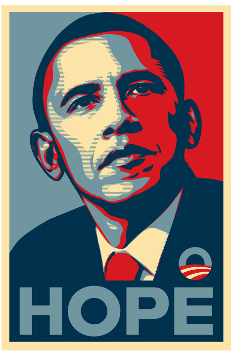 Obama "Hope" Posters Meme Template