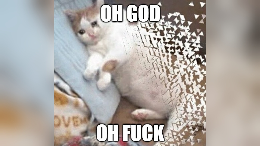 Oh God Oh Fuck Meme Template