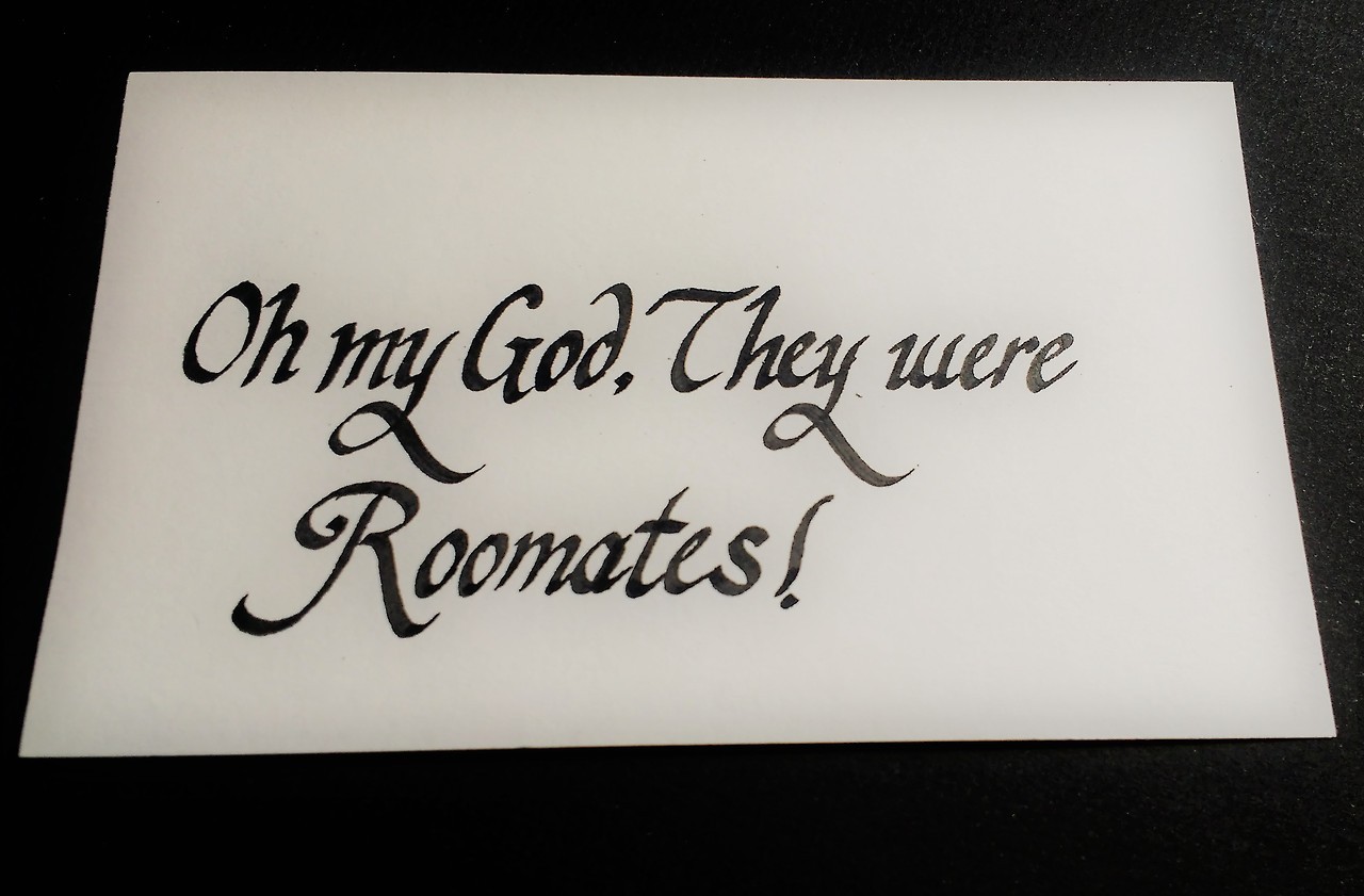 Oh My God, They Were Roommates Meme Template