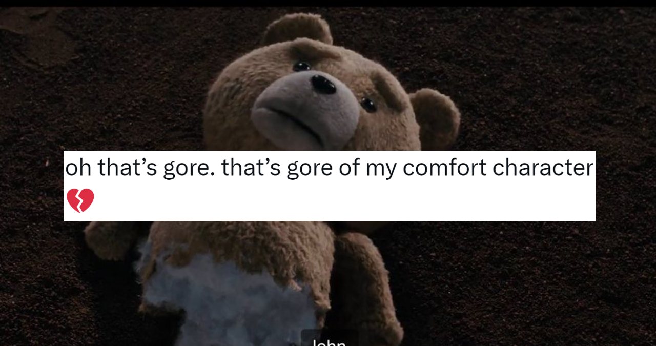 Oh That's Gore Of My Comfort Character