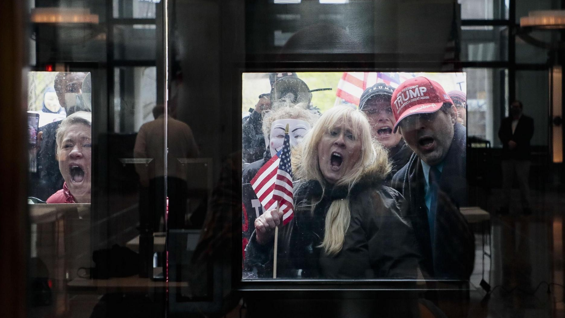 Ohio Quarantine Protesters Photo