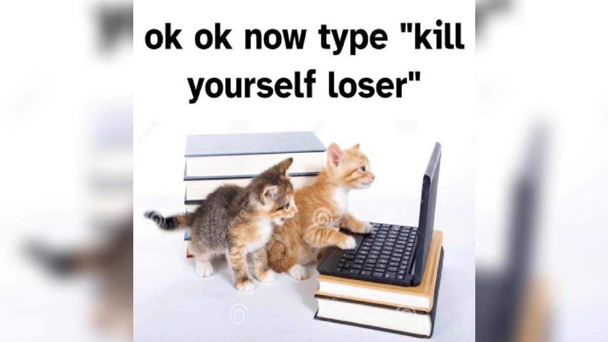 Ok Now Type "Kill Yourself Loser" / "KYS Loser" Meme Template