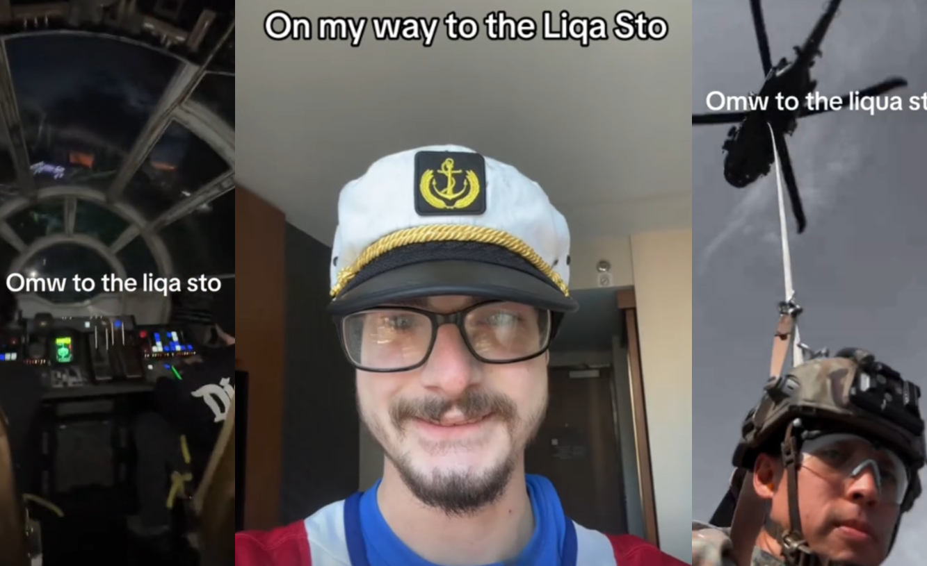 OMW to the Liqa Sto Meme Template