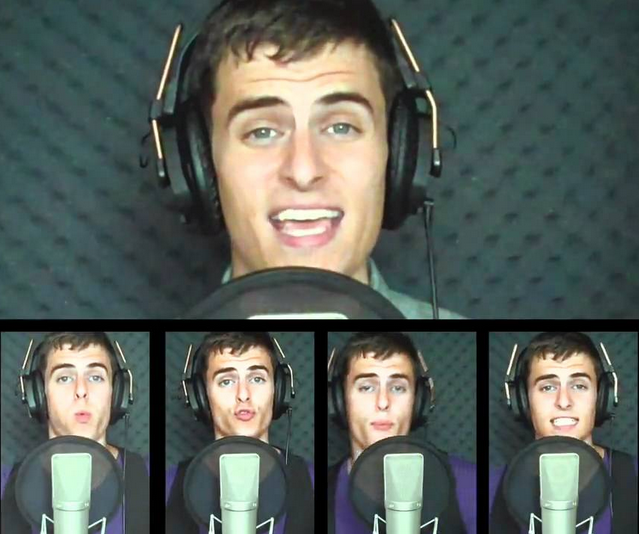 One Man Acapella Meme Template