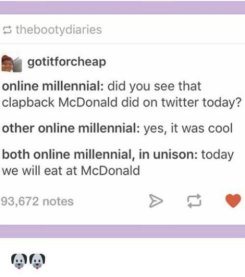 Online Millennial Meme Template