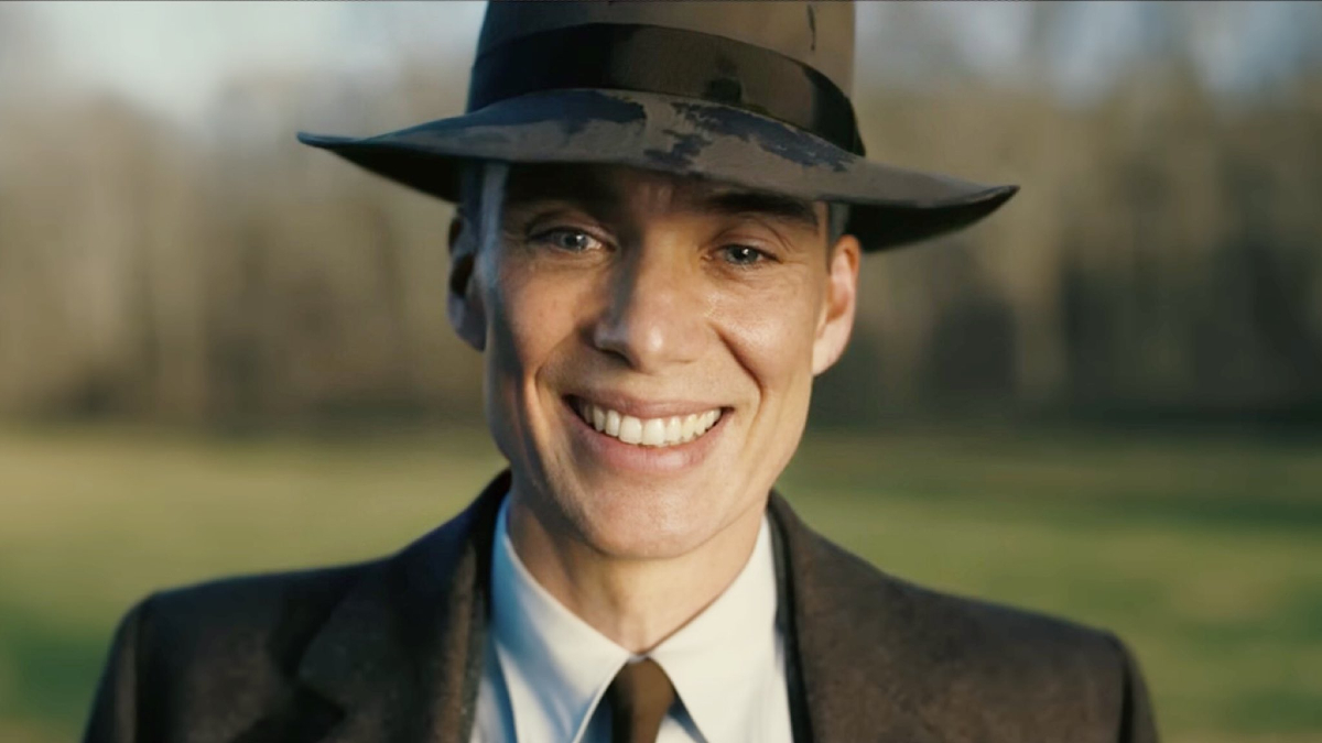 Oppenheimer Smile / Oppenheimer If He Invented Something Fun Meme Template