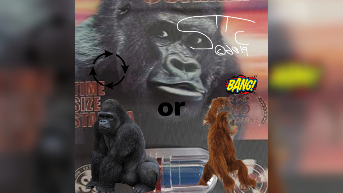 ORANGATANGABANGIN Meme Template