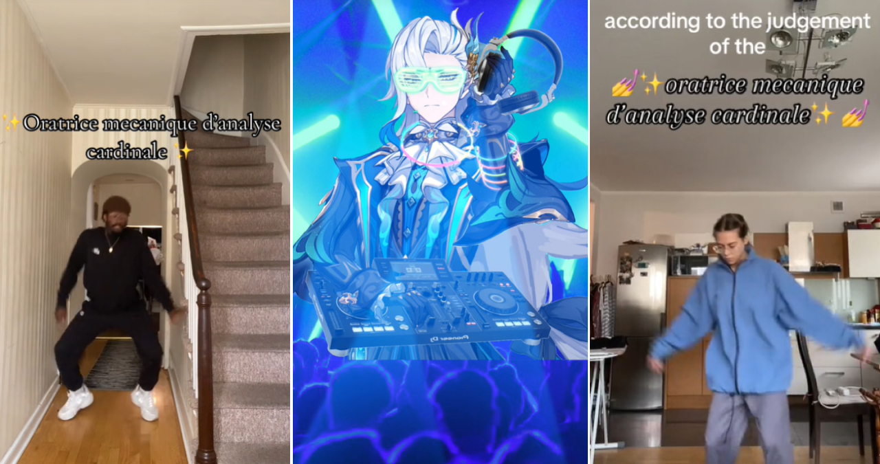 Oratrice Mecanique d'Analyse Cardinale Dance Trend Meme Template