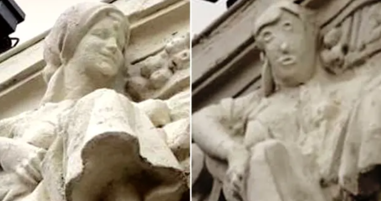Palencia Statue Restoration Fail Meme Template