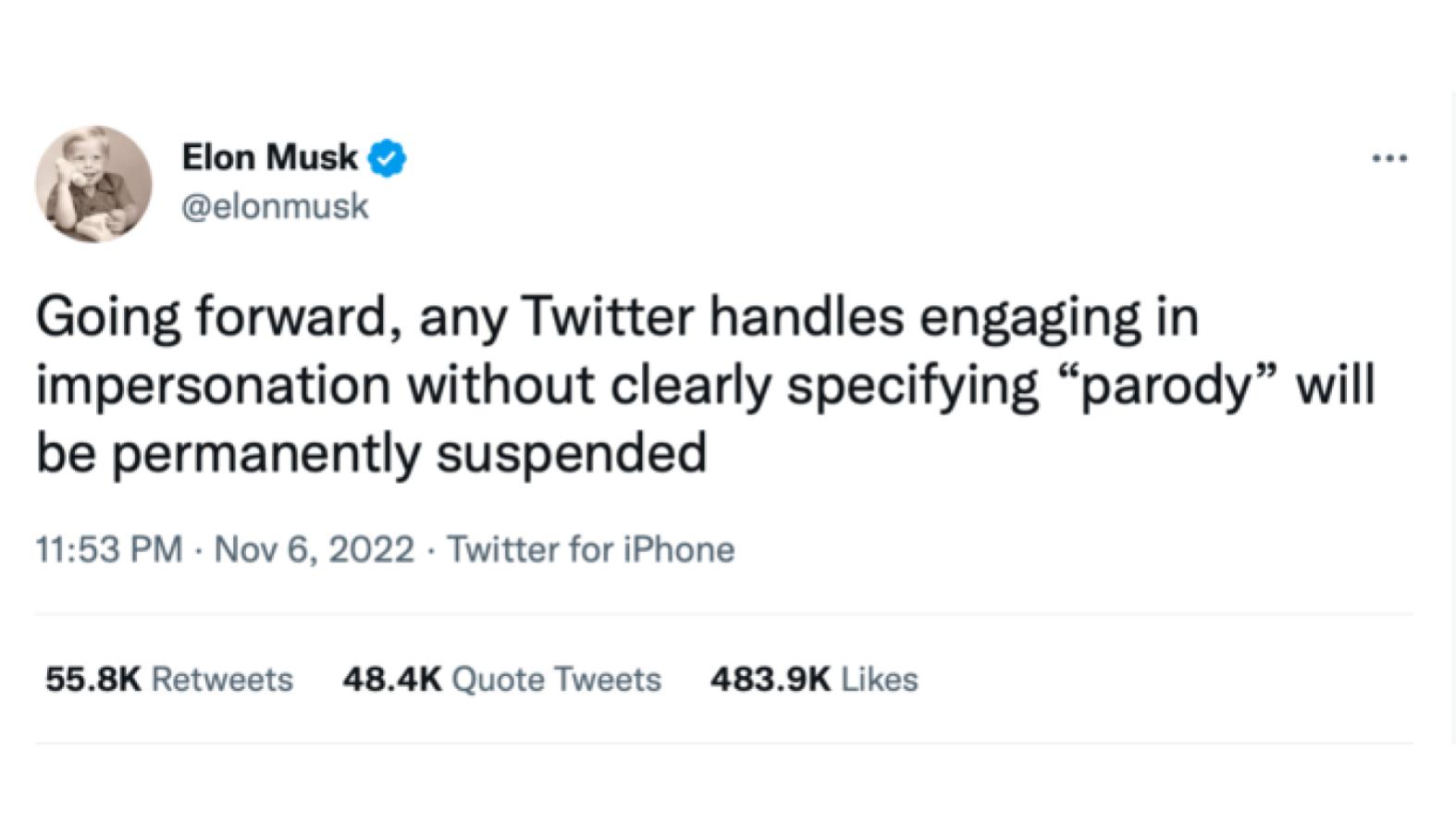 Parody Elon Musk Twitter Accounts Meme Template