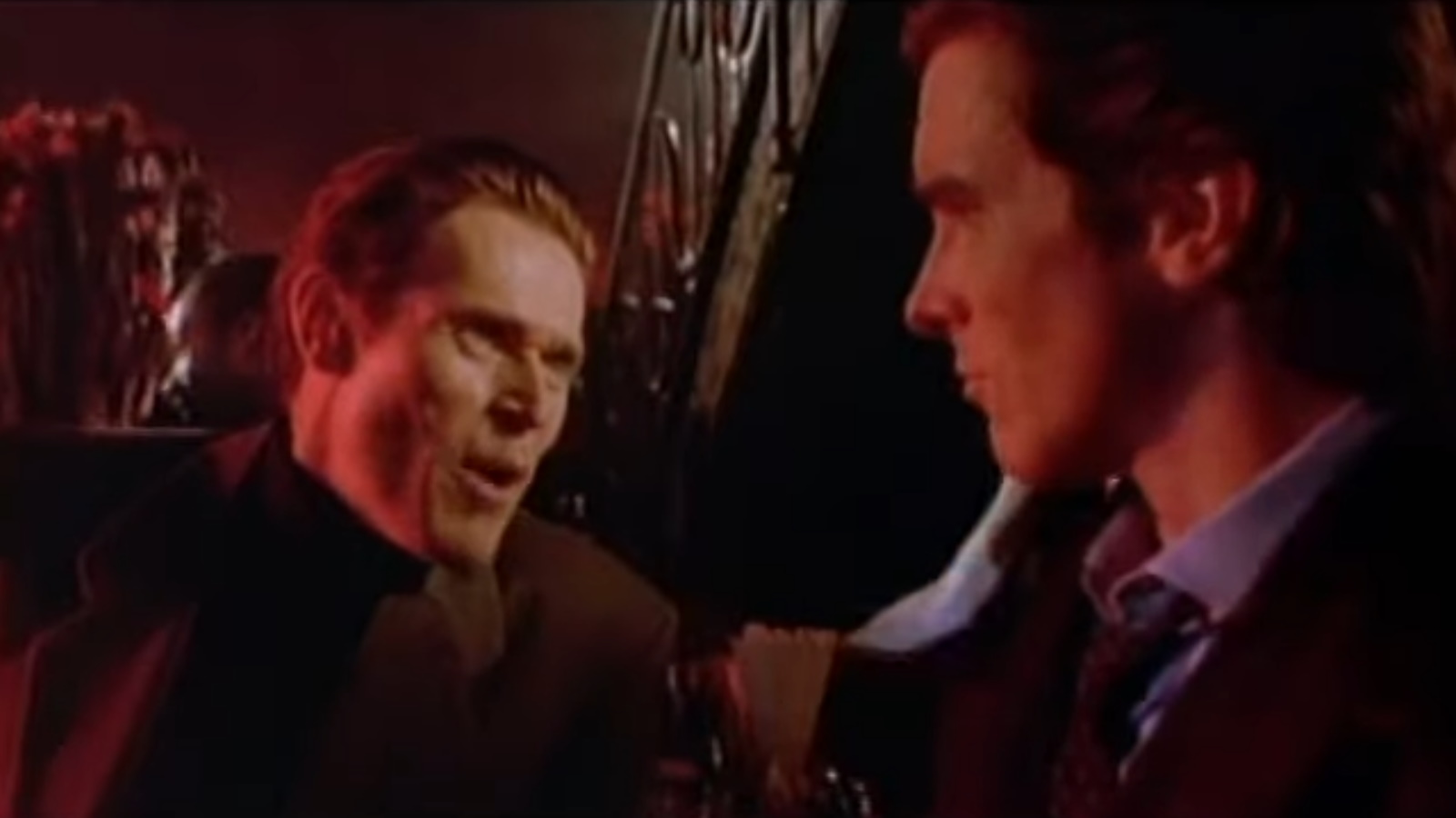 Patrick Bateman Nodding Meme Template