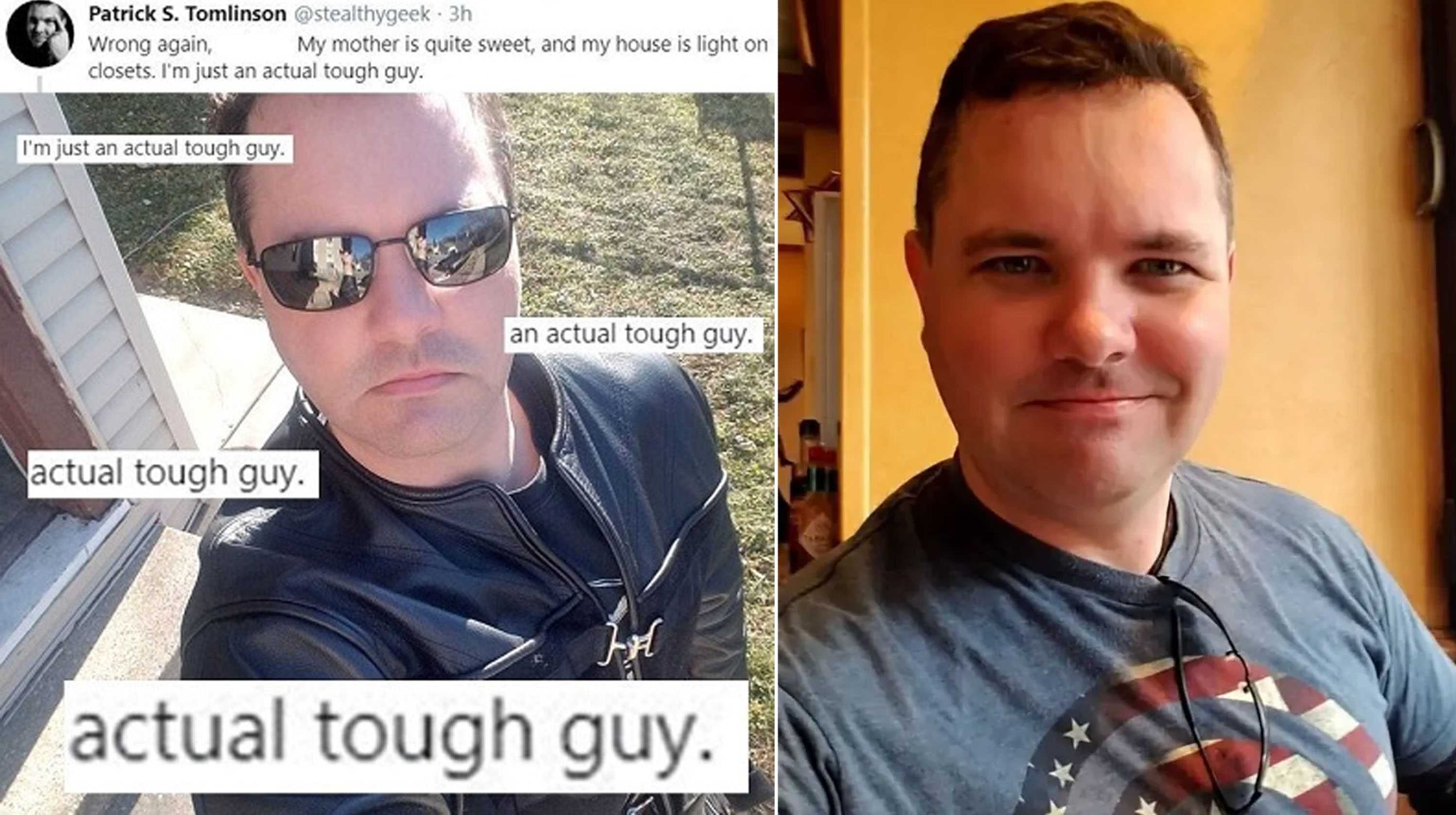 Patrick S. Tomlinson Meme Template