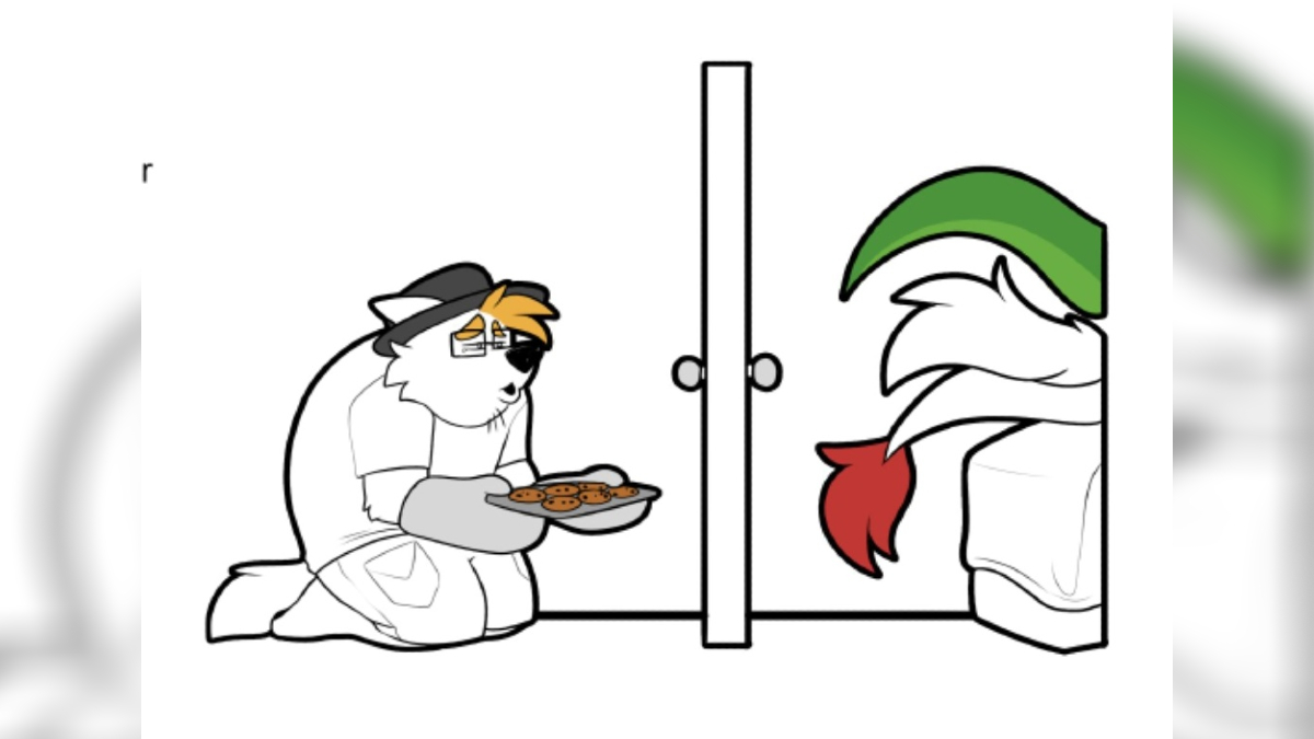 PeaceWolf Drama / Cuckies Meme Template