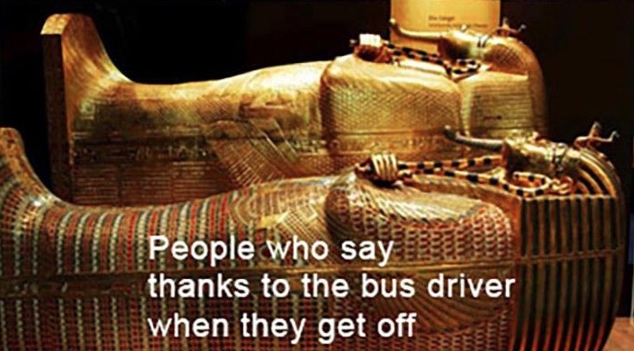 People Who Thank the Bus Driver Meme Template
