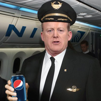 Pepsi United Spicer Meme Template