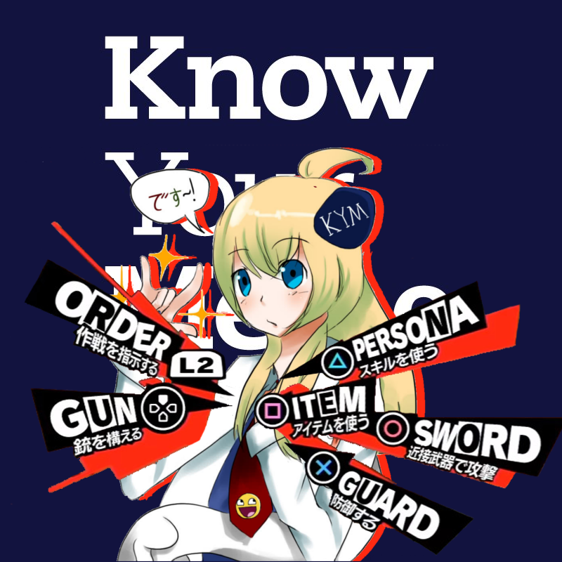 Persona 5 Battle Menu Parodies Meme Template