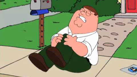 Peter Hurts His Knee Meme Template