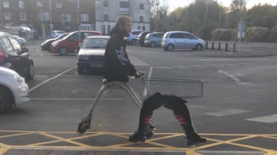 PewDiePie Has No Legs Meme Template