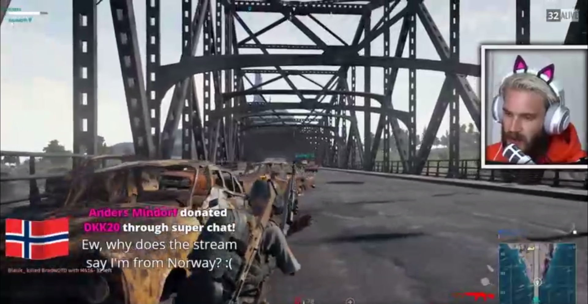 PewDiePie's PUBG Livestream N-Word Controversy Meme Template