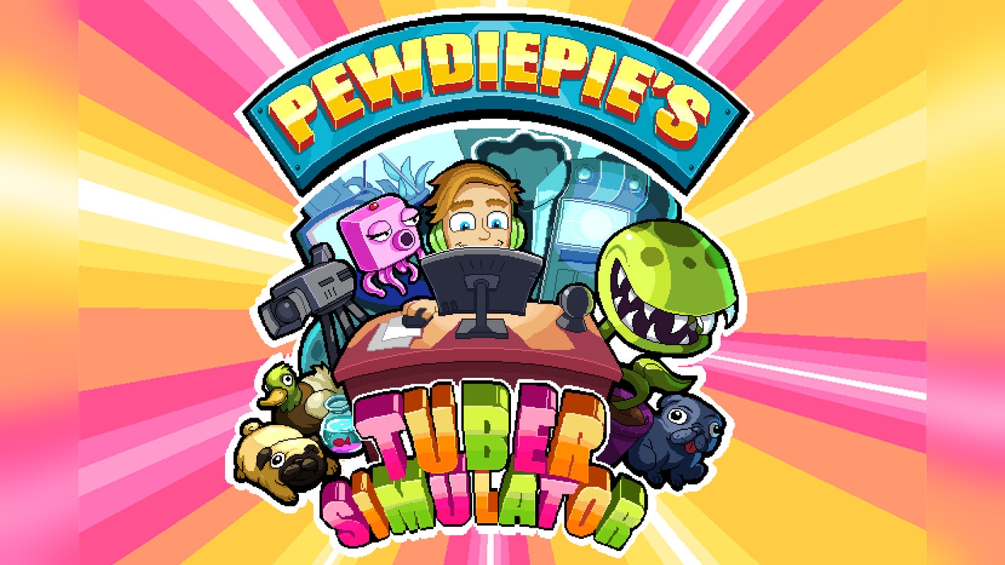 PewDiePie's Tuber Simulator Meme Template