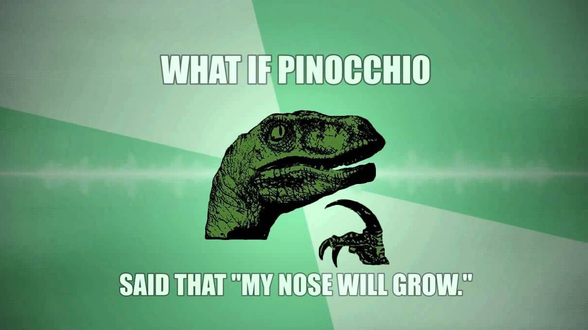 Philosoraptor Meme Template