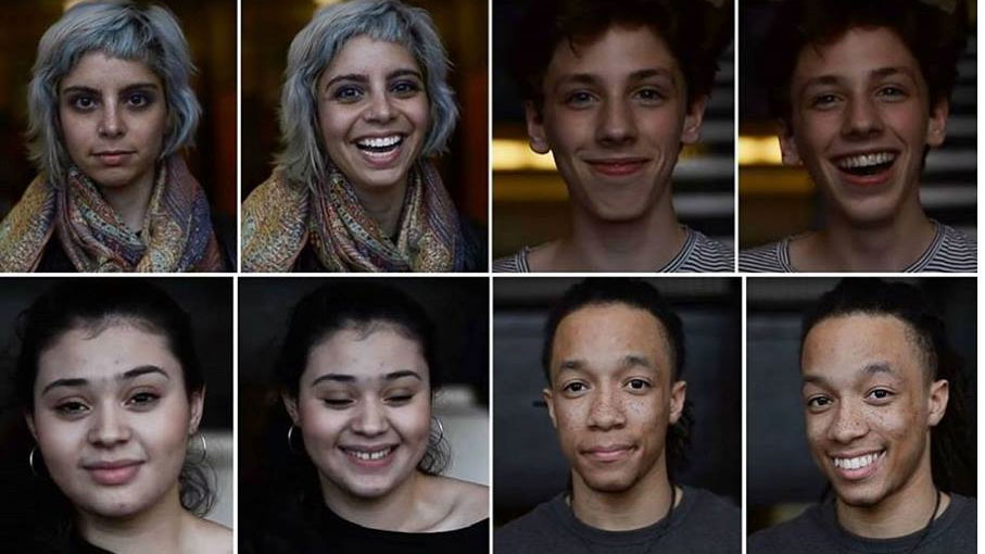 Pictures of People Before and After Calling Them Beautiful