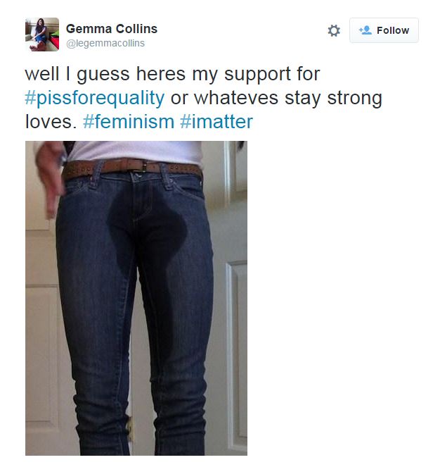 #PissForEquality Meme Template