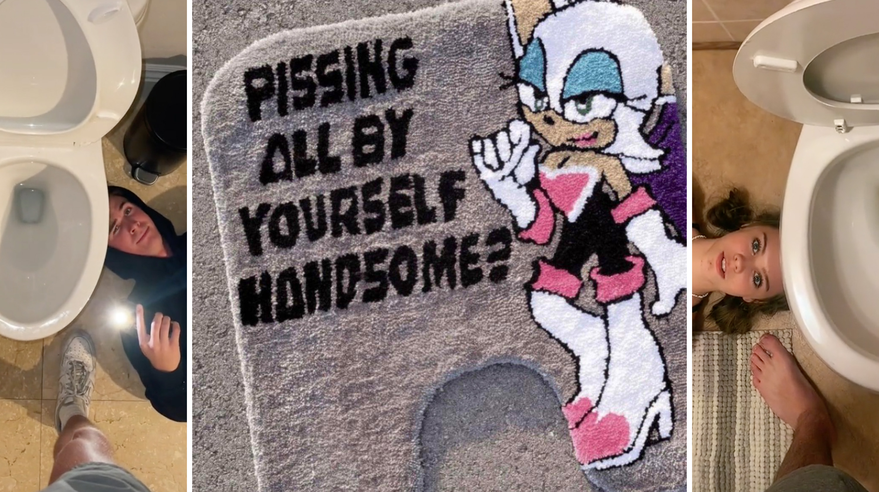 Pissing All By Yourself Handsome? Meme Template