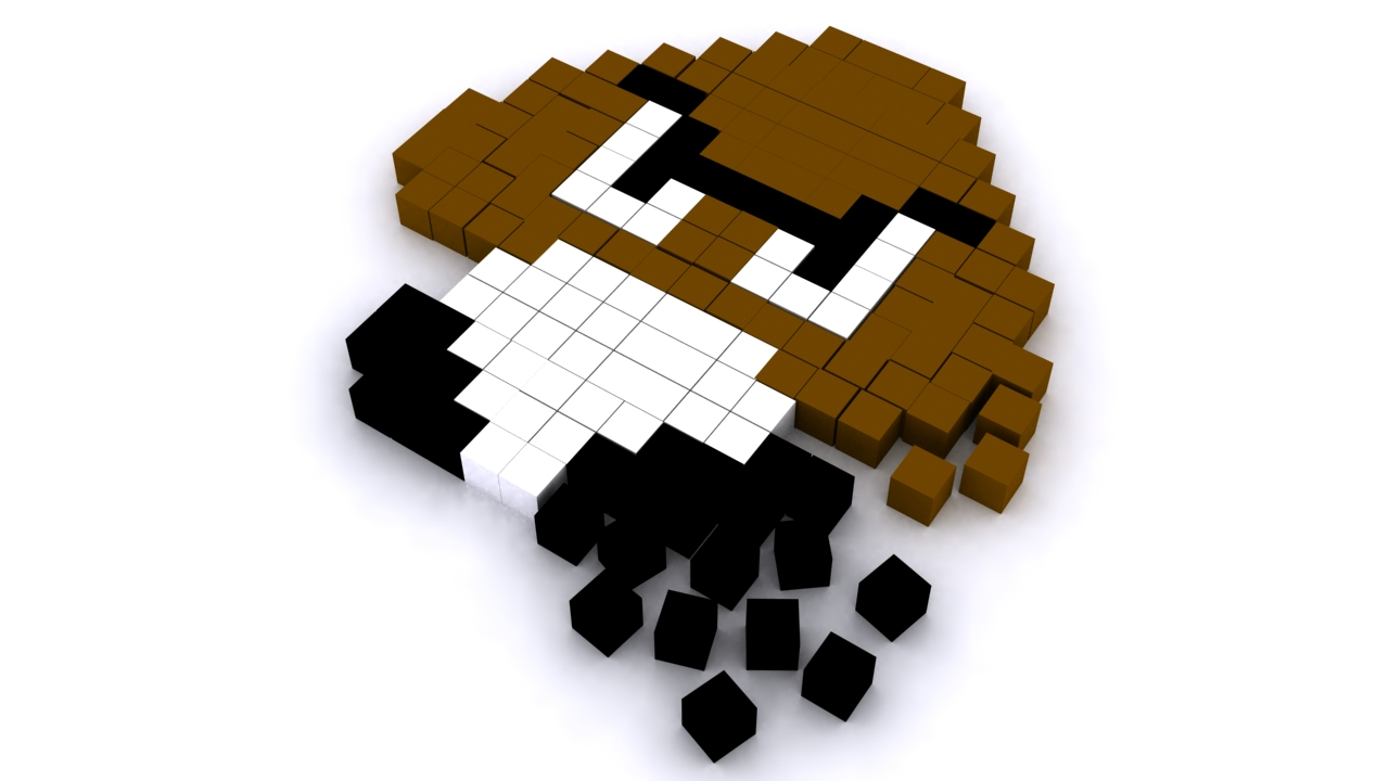 Pixel Art Meme Template