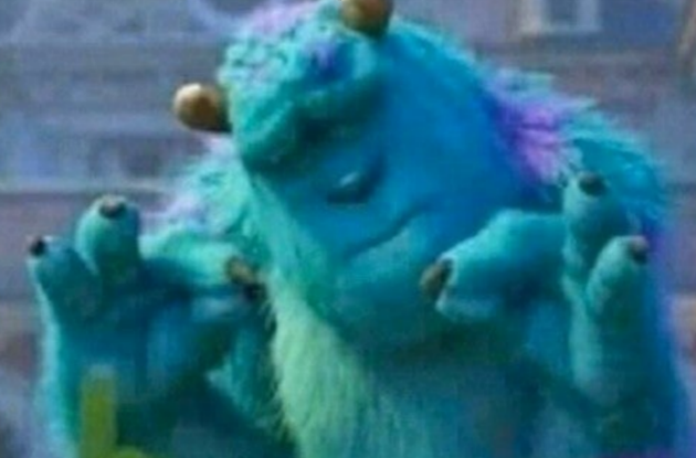 Pleased Sulley Meme Template