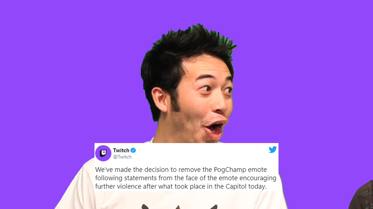 PogChamp Twitch Ban Meme Template