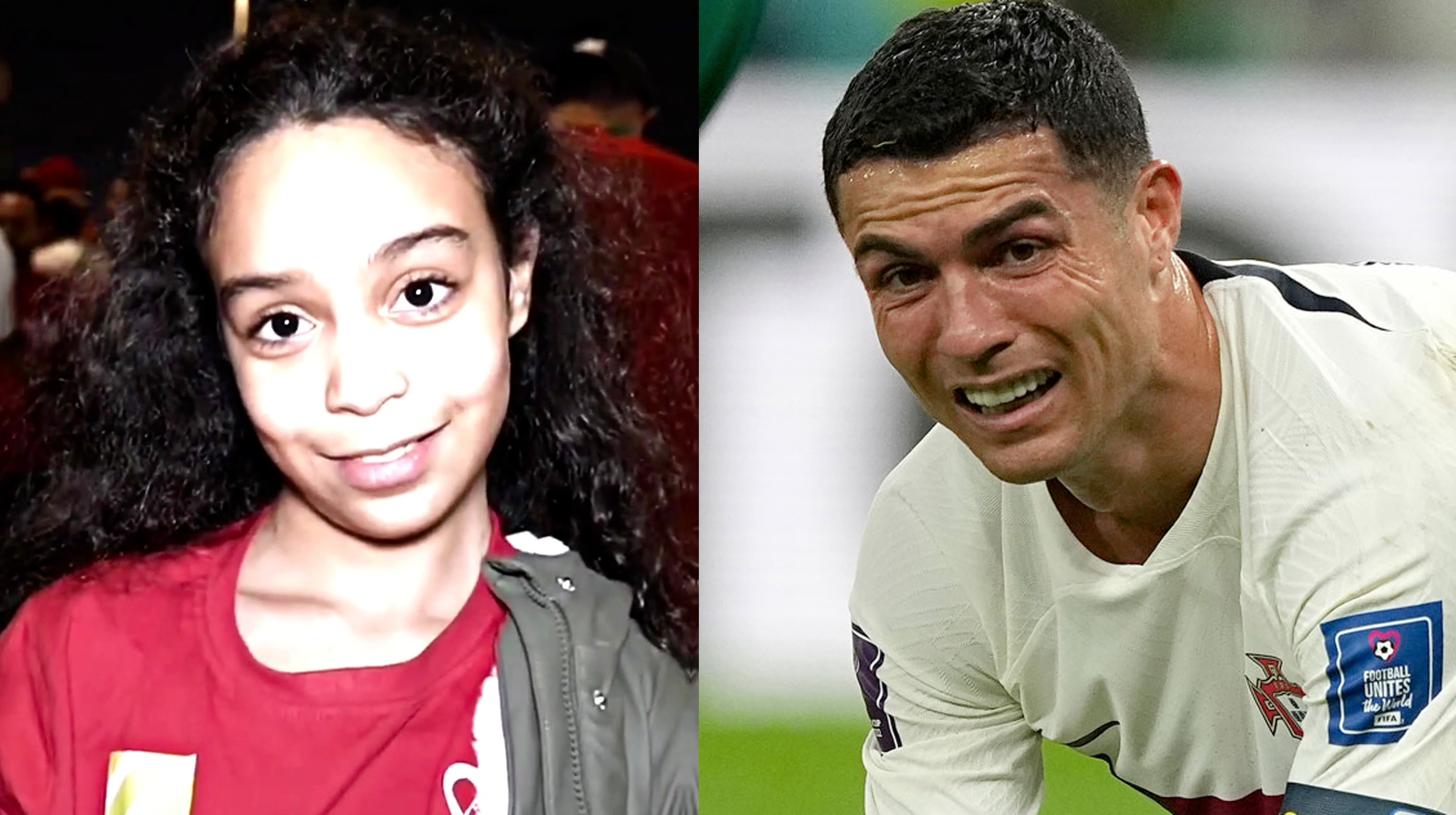 Poor Ronaldo Girl Meme Template